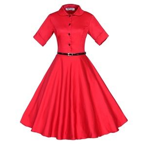 NWT Maggie Tang 3/4 sleeve Rockabilly Vintage